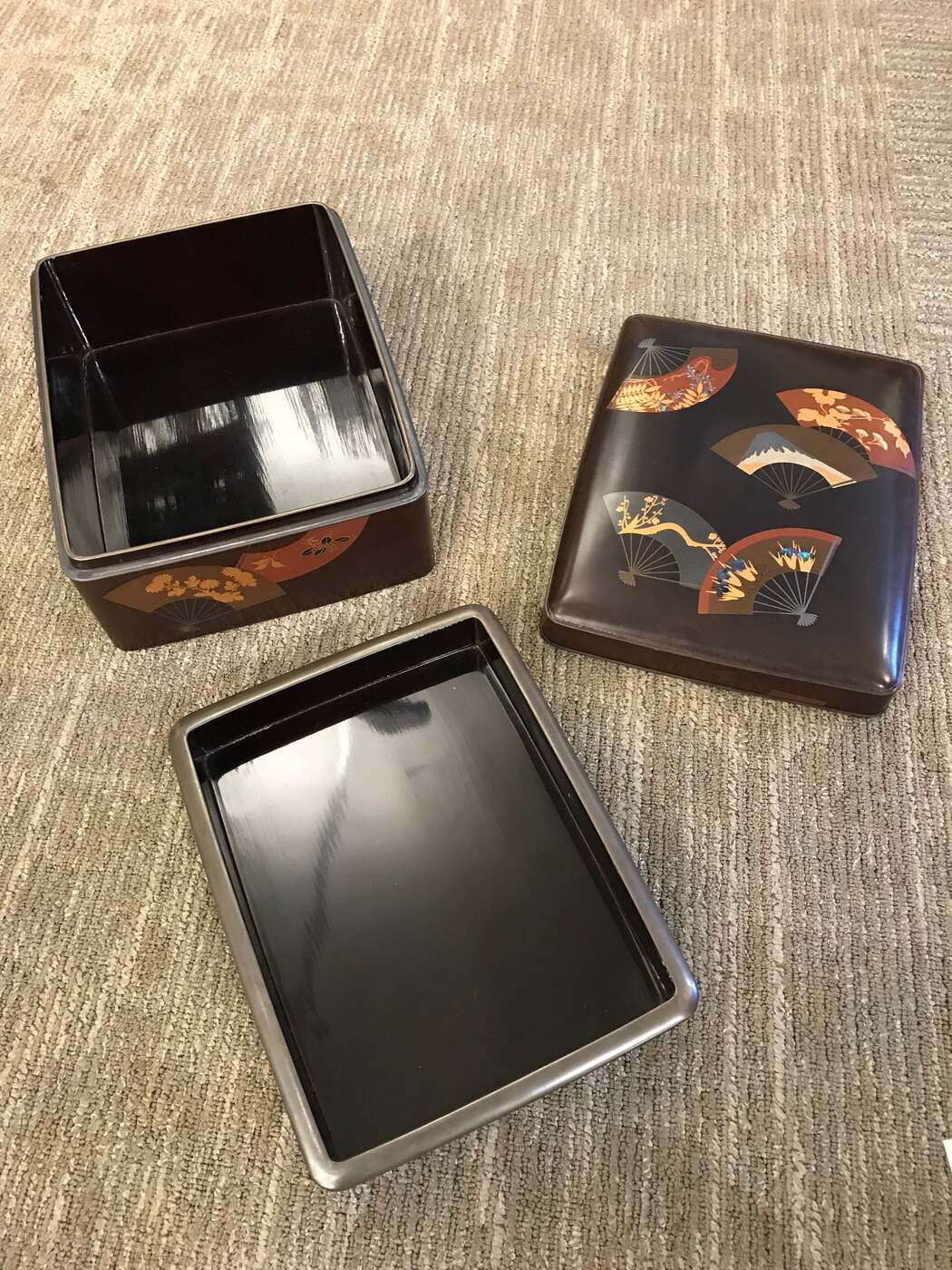 Japanese Lacquer Box Japanese Lacquer Box